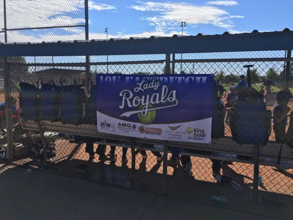 Full-color outdoor banner produced by Endura