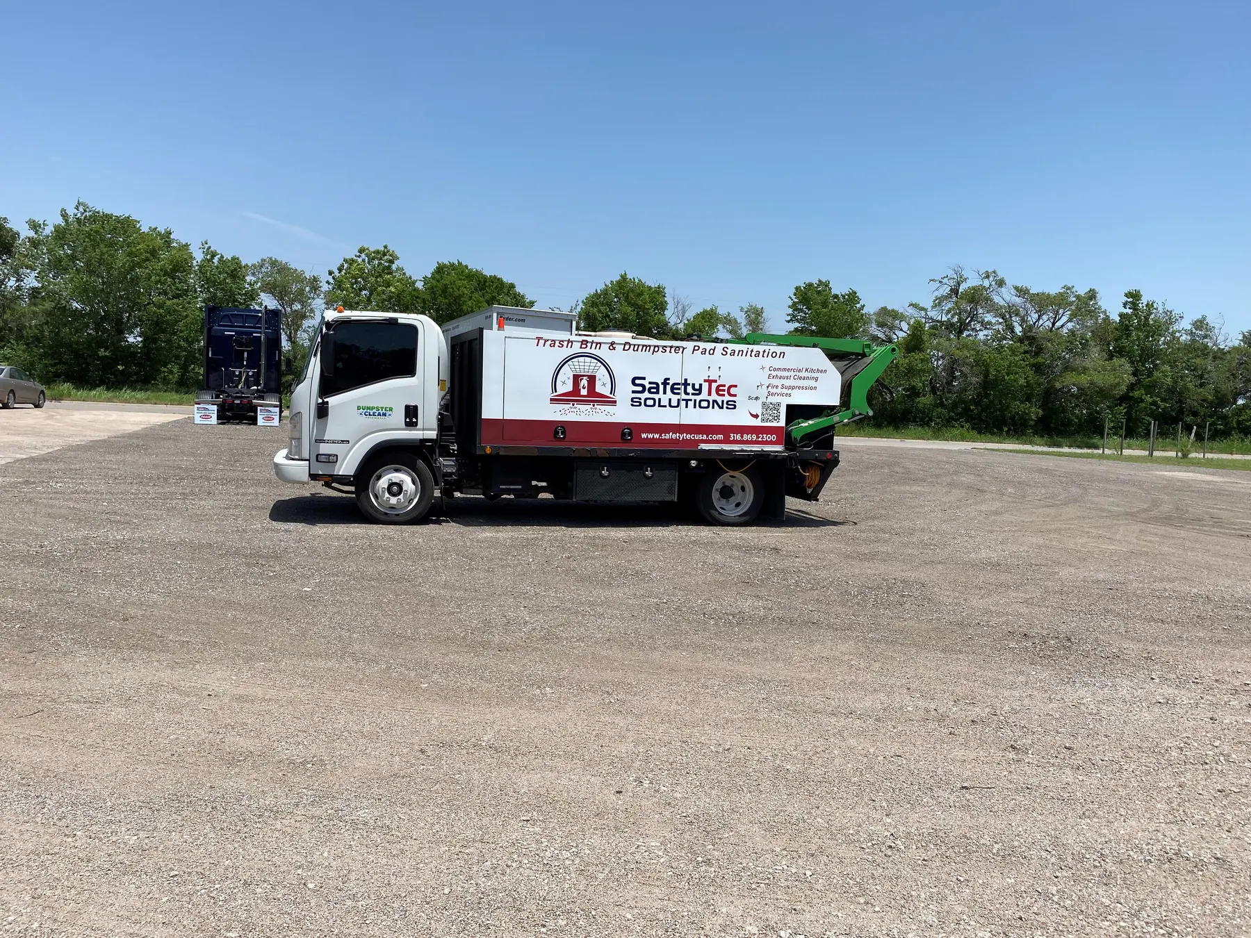 SafetyTec commercial truck graphics